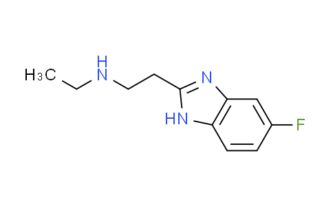 CAS No. 915921-45-8, N-ethyl-2-(5-fluoro-1H-benzimidazol-2-yl)ethanamine