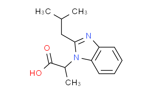 CAS No. 892241-05-3, 2-(2-isobutyl-1H-benzimidazol-1-yl)propanoic acid