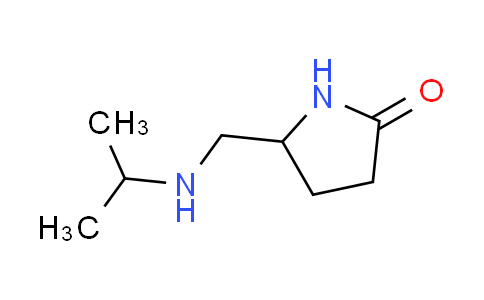 CAS No. 1177316-08-3, 5-[(isopropylamino)methyl]pyrrolidin-2-one