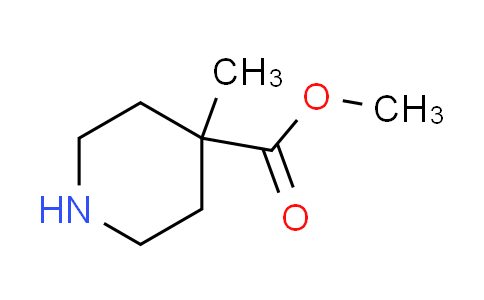 CAS No. 892493-16-2, methyl 4-methyl-4-piperidinecarboxylate