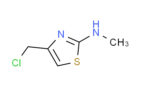 CAS No. 37060-74-5, 4-(chloromethyl)-N-methyl-1,3-thiazol-2-amine