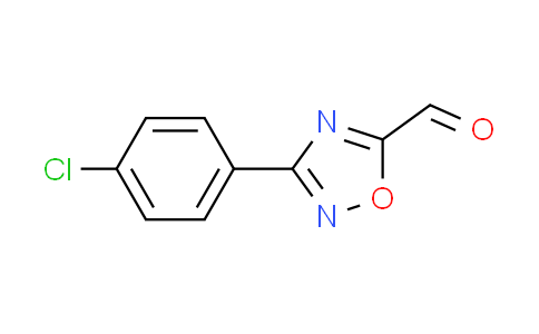 CAS No. 73217-76-2, 3-(4-chlorophenyl)-1,2,4-oxadiazole-5-carbaldehyde