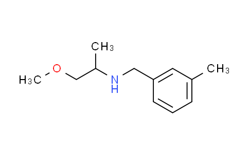 CAS No. 356092-84-7, (2-methoxy-1-methylethyl)(3-methylbenzyl)amine