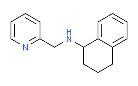 CAS No. 353778-53-7, (pyridin-2-ylmethyl)1,2,3,4-tetrahydronaphthalen-1-ylamine