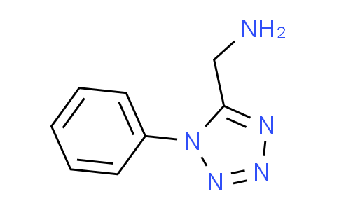 CAS No. 165736-06-1, 1-(1-phenyl-1H-tetrazol-5-yl)methanamine