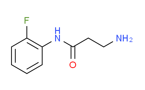 CAS No. 938515-68-5, N~1~-(2-fluorophenyl)-beta-alaninamide