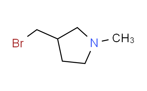 CAS No. 1330756-17-6, 3-(bromomethyl)-1-methylpyrrolidine