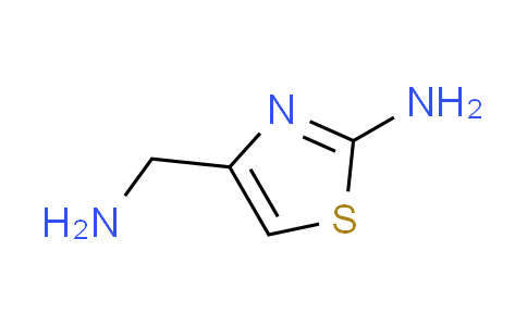 CAS No. 197893-32-6, 4-(aminomethyl)-1,3-thiazol-2-amine