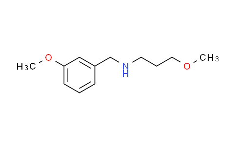 CAS No. 884497-44-3, (3-methoxybenzyl)(3-methoxypropyl)amine