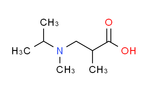 CAS No. 1119449-49-8, 3-[isopropyl(methyl)amino]-2-methylpropanoic acid