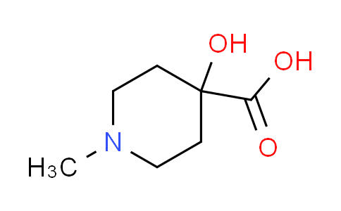 CAS No. 757127-21-2, 4-hydroxy-1-methyl-4-piperidinecarboxylic acid