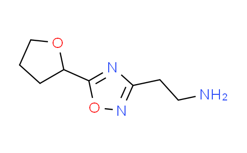 CAS No. 1249776-38-2, 2-[5-(tetrahydro-2-furanyl)-1,2,4-oxadiazol-3-yl]ethanamine