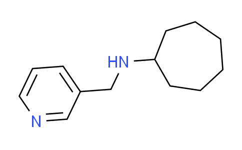 CAS No. 179055-42-6, N-(3-pyridinylmethyl)cycloheptanamine