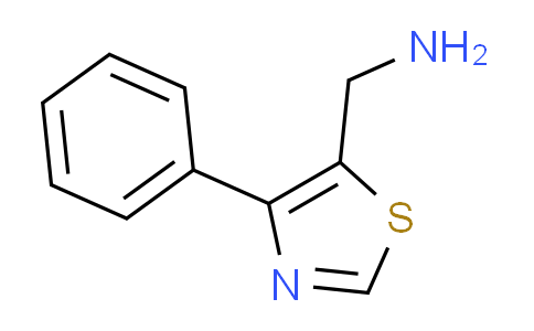 CAS No. 920438-42-2, 1-(4-phenyl-1,3-thiazol-5-yl)methanamine