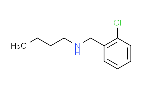 CAS No. 16183-39-4, N-(2-chlorobenzyl)butan-1-amine