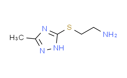 CAS No. 842955-68-4, 2-[(3-methyl-1H-1,2,4-triazol-5-yl)thio]ethanamine
