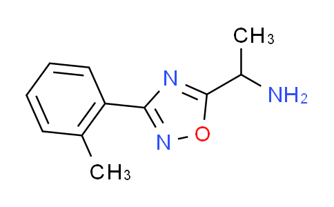 CAS No. 883547-38-4, 1-[3-(2-methylphenyl)-1,2,4-oxadiazol-5-yl]ethanamine