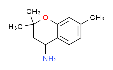 CAS No. 112225-65-7, (2,2,7-trimethyl-3,4-dihydro-2H-chromen-4-yl)amine