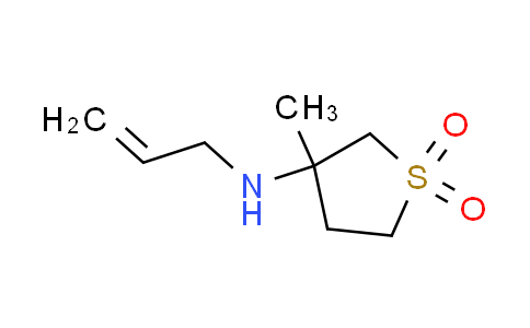 CAS No. 151775-05-2, N-allyl-3-methyltetrahydrothiophen-3-amine 1,1-dioxide