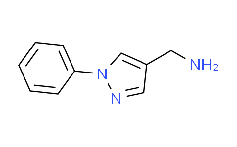 CAS No. 400877-10-3, 1-(1-phenyl-1H-pyrazol-4-yl)methanamine