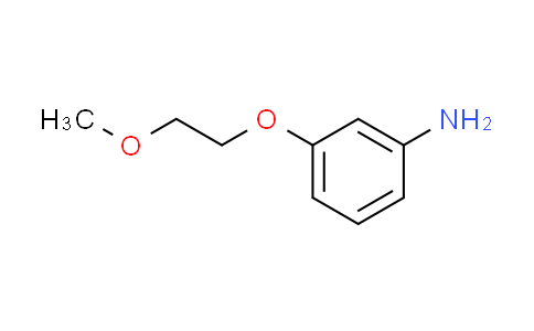 CAS No. 110178-35-3, 3-(2-methoxyethoxy)aniline