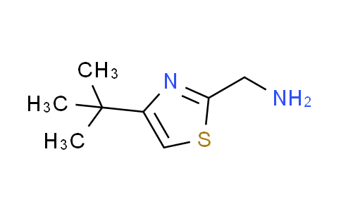 CAS No. 184839-20-1, 1-(4-tert-butyl-1,3-thiazol-2-yl)methanamine