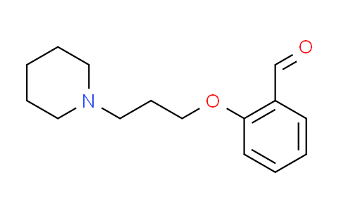 CAS No. 68997-50-2, 2-[3-(1-piperidinyl)propoxy]benzaldehyde