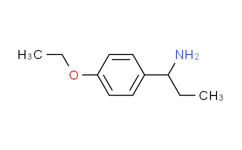 CAS No. 925608-01-1, 1-(4-ethoxyphenyl)-1-propanamine