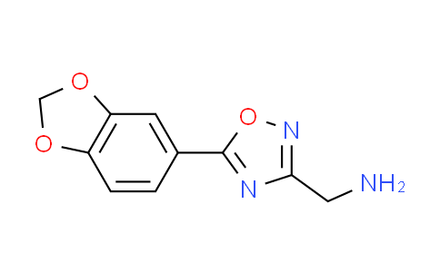 CAS No. 1119452-20-8, 1-[5-(1,3-benzodioxol-5-yl)-1,2,4-oxadiazol-3-yl]methanamine