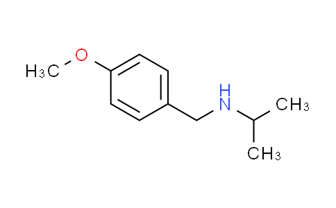 CAS No. 70894-74-5, N-(4-methoxybenzyl)propan-2-amine