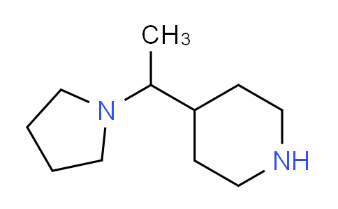 CAS No. 933682-80-5, 4-(1-pyrrolidin-1-ylethyl)piperidine