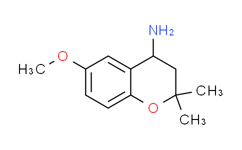 CAS No. 752184-51-3, (6-methoxy-2,2-dimethyl-3,4-dihydro-2H-chromen-4-yl)amine