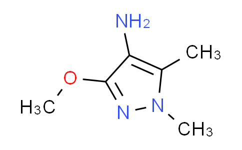 CAS No. 1211264-90-2, 3-methoxy-1,5-dimethyl-1H-pyrazol-4-amine