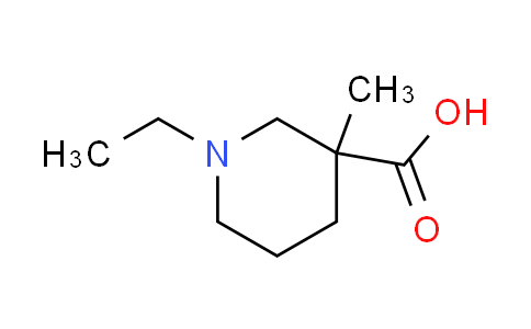 CAS No. 915919-87-8, 1-ethyl-3-methylpiperidine-3-carboxylic acid