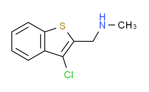 CAS No. 132740-19-3, 1-(3-chloro-1-benzothien-2-yl)-N-methylmethanamine