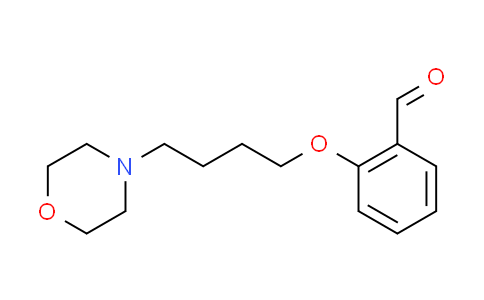CAS No. 82625-41-0, 2-[4-(4-morpholinyl)butoxy]benzaldehyde