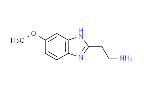 CAS No. 3998-58-1, 2-(6-methoxy-1H-benzimidazol-2-yl)ethanamine