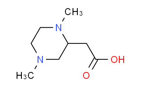 CAS No. 462068-51-5, (1,4-dimethylpiperazin-2-yl)acetic acid