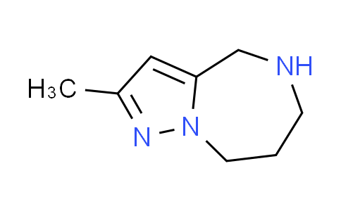 CAS No. 1210129-96-6, 2-methyl-5,6,7,8-tetrahydro-4H-pyrazolo[1,5-a][1,4]diazepine