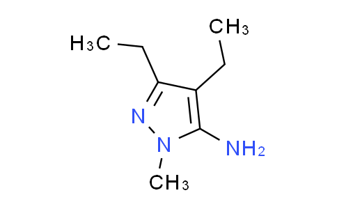 CAS No. 936940-25-9, 3,4-diethyl-1-methyl-1H-pyrazol-5-amine