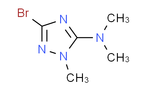 CAS No. 1243250-19-2, 3-bromo-N,N,1-trimethyl-1H-1,2,4-triazol-5-amine