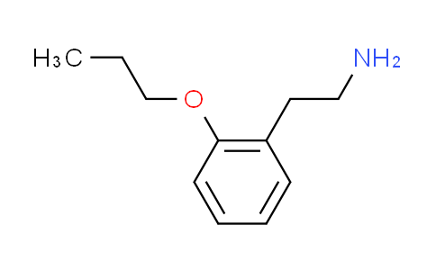 CAS No. 39515-69-0, 2-(2-propoxyphenyl)ethanamine