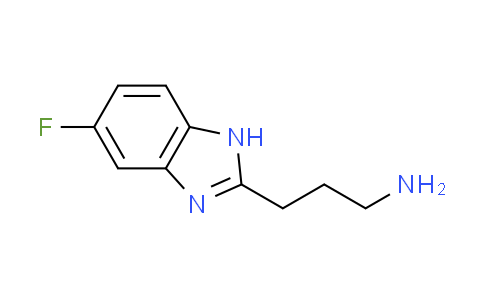 CAS No. 883541-03-5, 3-(5-fluoro-1H-benzimidazol-2-yl)-1-propanamine