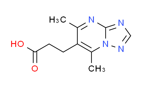 CAS No. 842955-63-9, 3-(5,7-dimethyl[1,2,4]triazolo[1,5-a]pyrimidin-6-yl)propanoic acid