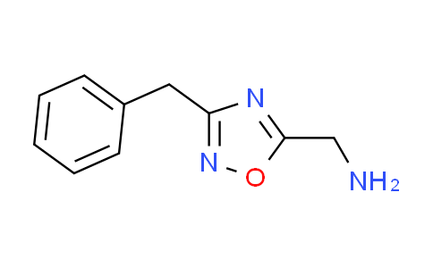 CAS No. 876715-43-4, 1-(3-benzyl-1,2,4-oxadiazol-5-yl)methanamine