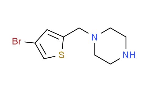 CAS No. 1177272-46-6, 1-[(4-bromo-2-thienyl)methyl]piperazine