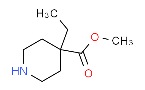CAS No. 1206228-66-1, methyl 4-ethyl-4-piperidinecarboxylate