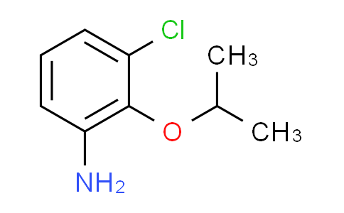 CAS No. 130566-34-6, (3-chloro-2-isopropoxyphenyl)amine