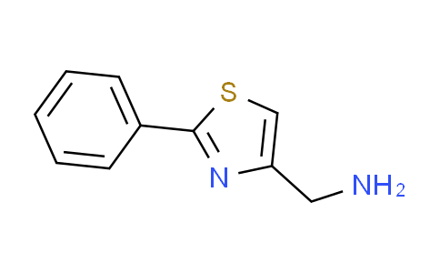 CAS No. 165736-03-8, 1-(2-phenyl-1,3-thiazol-4-yl)methanamine