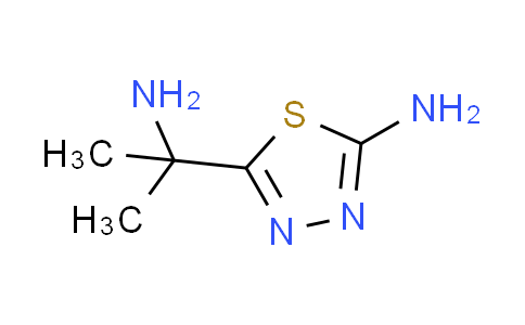 CAS No. 1255147-42-2, 5-(1-amino-1-methylethyl)-1,3,4-thiadiazol-2-amine